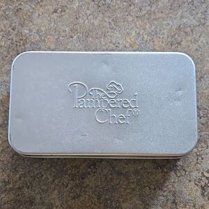 The Pampered Chef Silver Storage Tin